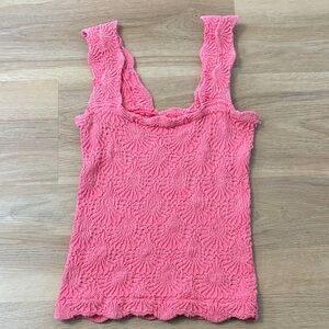 Free people pink tank